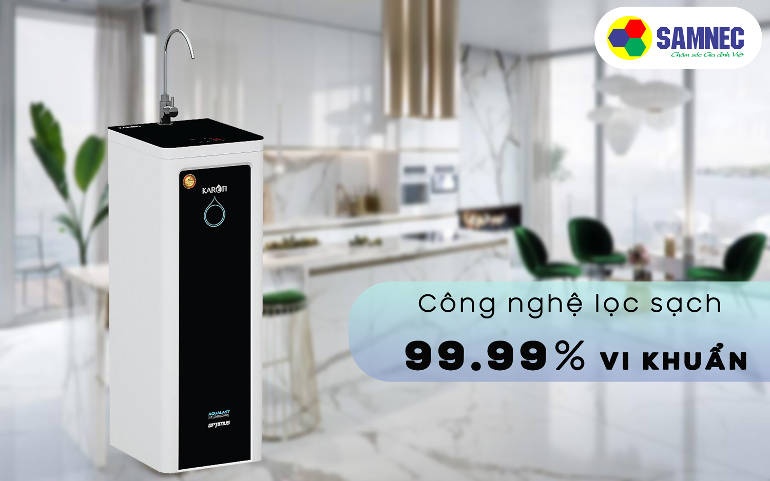 Máy lọc nước Karofi Optimus O-S129.
