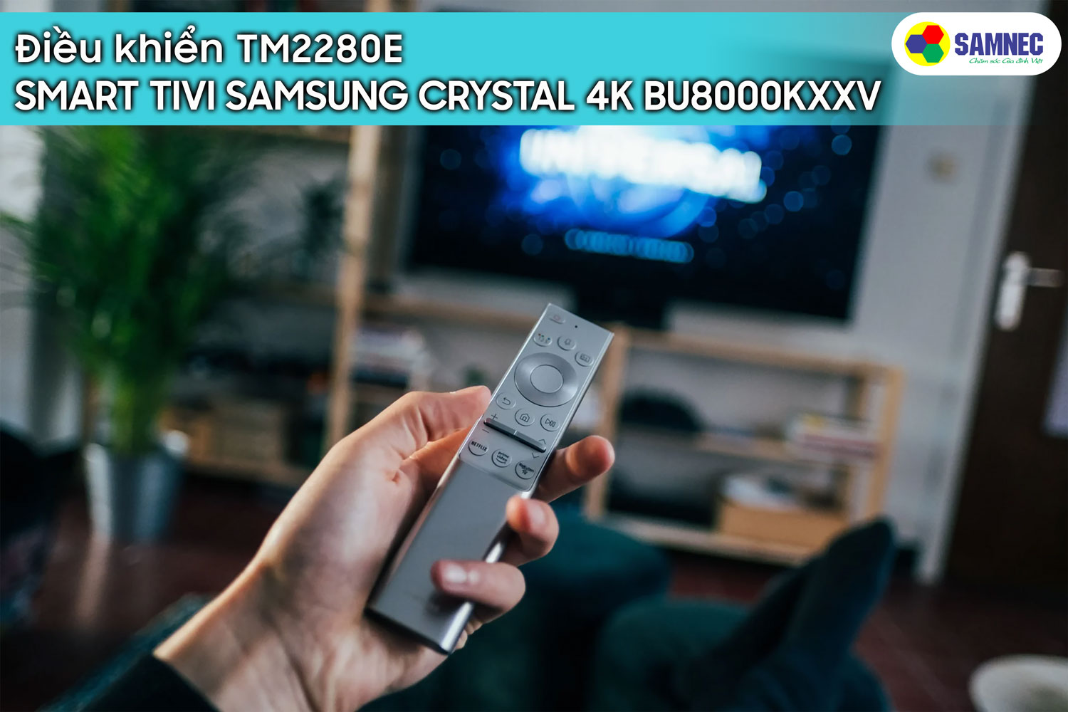 Điều khiên tivi Samsung BU8000