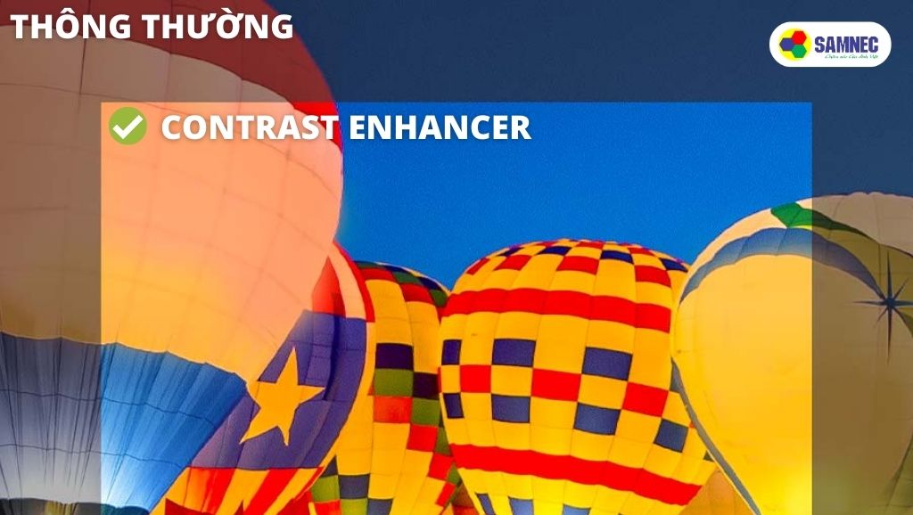 Công nghệ Contrast Enhancer trên tivi Samsung CU8500
