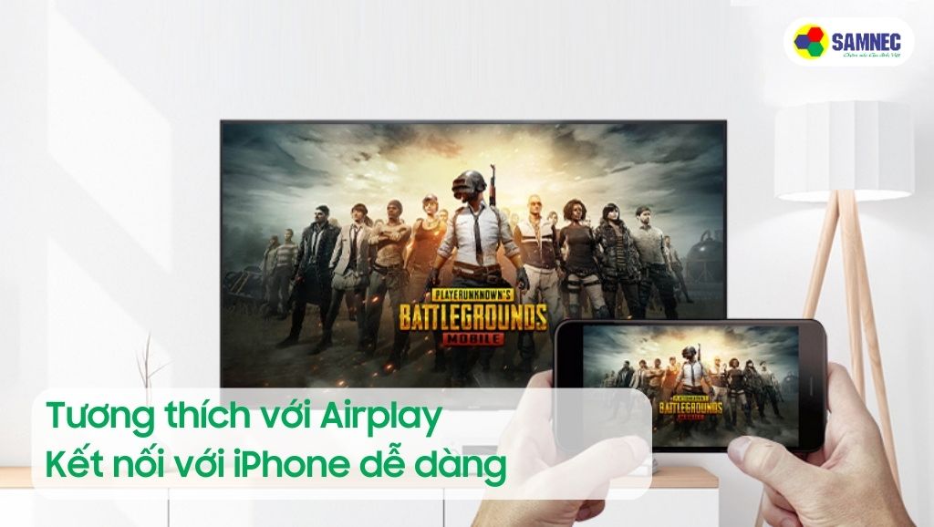 Tính năng tương thích với Apple Airplay