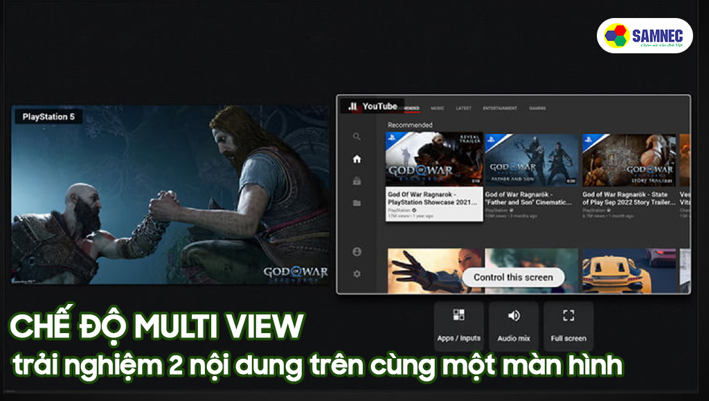 Chế độ Multi View trên A95L