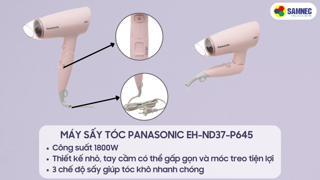 Máy sấy tóc Panasonic EH-ND37-P645 phù hợp với tiệm cắt tóc