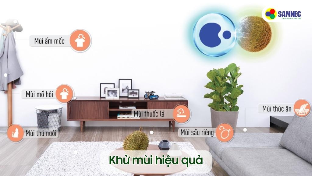 Tiêu diệt mùi không mong muốn