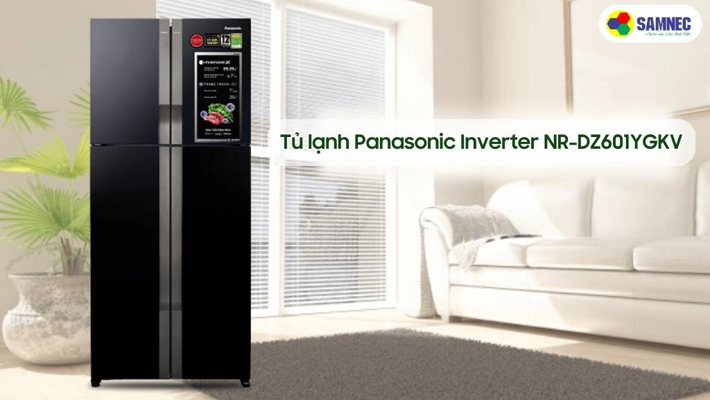 Tủ lạnh Panasonic Inverter NR-DZ601YGKV