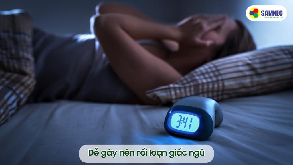Nhược điểm của việc để tivi trong phòng ngủ