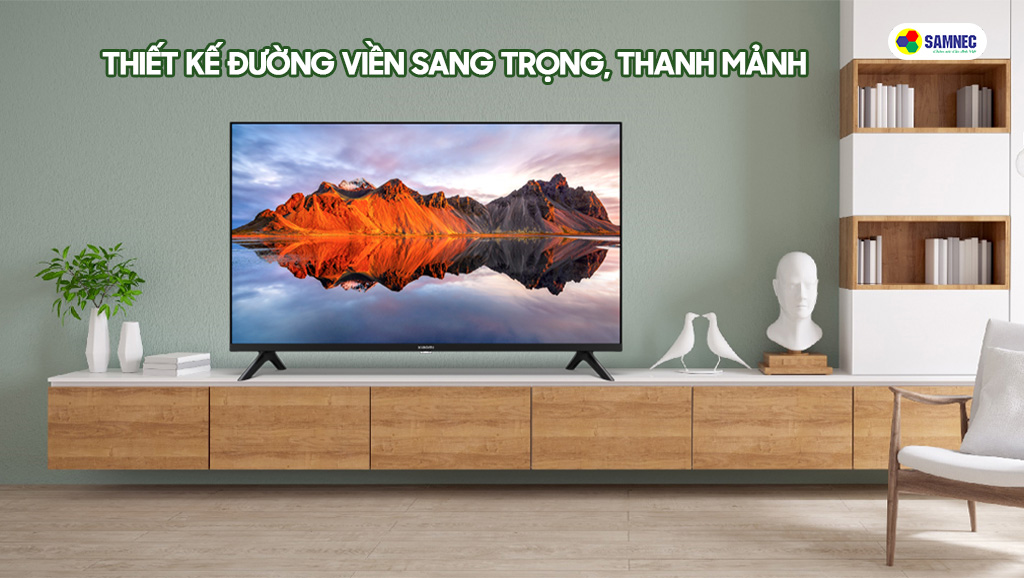 Thiết kế đường viền sang trọng, thanh mảnh