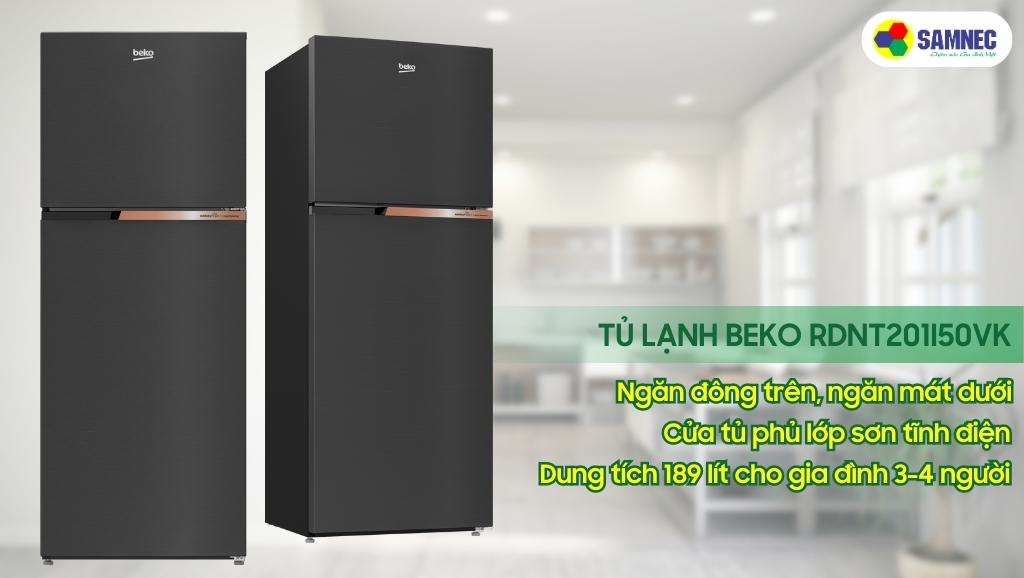 Tủ lạnh Beko RDNT201I50VK