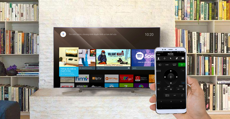 Điều khiển tivi bằng điện thoại bằng ứng dụng video tv sideview Điều khiển tivi bằng điện thoại bằng ứng dụng video tv sideview