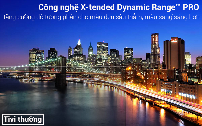 Công nghệ X-tended Dynamic Range™ PRO trên Android Tivi Sony 49 inch KD-49X9000F Công nghệ X-tended Dynamic Range™ PRO trên Android Tivi Sony 49 inch KD-49X9000F
