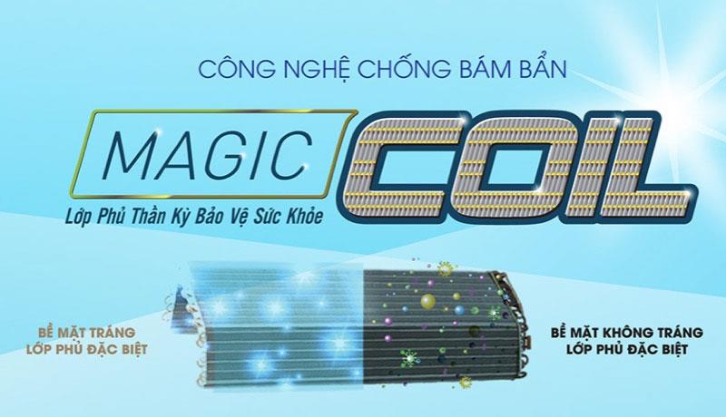 Công nghệ chống bám bẩn Magic Coil