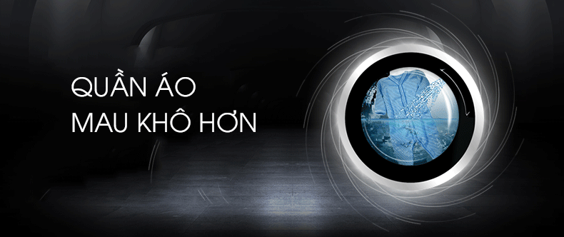 Tốc độ quay vắt mạnh mẽ Tốc độ quay vắt mạnh mẽ
