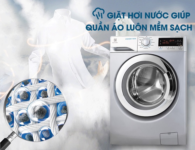 Giặt hơi nước Vapour Care chống nhăn, kháng khuẩn cho quần áo Giặt hơi nước Vapour Care chống nhăn, kháng khuẩn cho quần áo