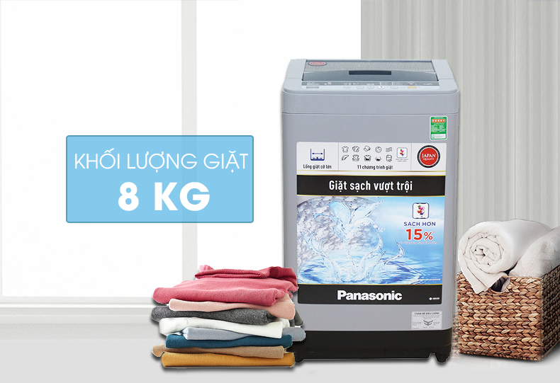Máy giặt Panasonic NA-F80VS9GRV Máy giặt Panasonic NA-F80VS9GRV