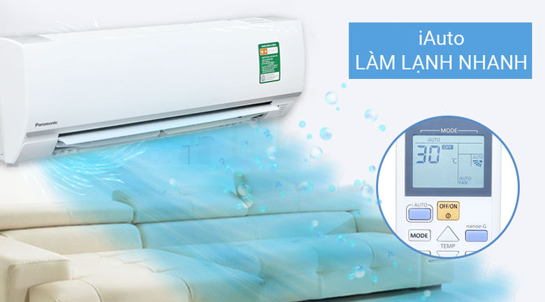 Chế độ làm lạnh nhanh iAuto hiện đại Chế độ làm lạnh nhanh iAuto hiện đại