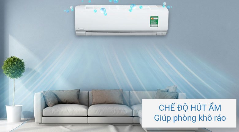 Hạn chế độ ẩm trong không khí, cho căn phòng luôn khô ráo, dễ chịu Hạn chế độ ẩm trong không khí, cho căn phòng luôn khô ráo, dễ chịu