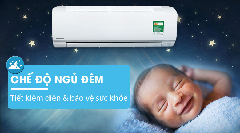 Bảo vệ sức khỏe và tiết kiệm điện cho cả gia đình với chế độ ngủ ban đêm Bảo vệ sức khỏe và tiết kiệm điện cho cả gia đình với chế độ ngủ ban đêm