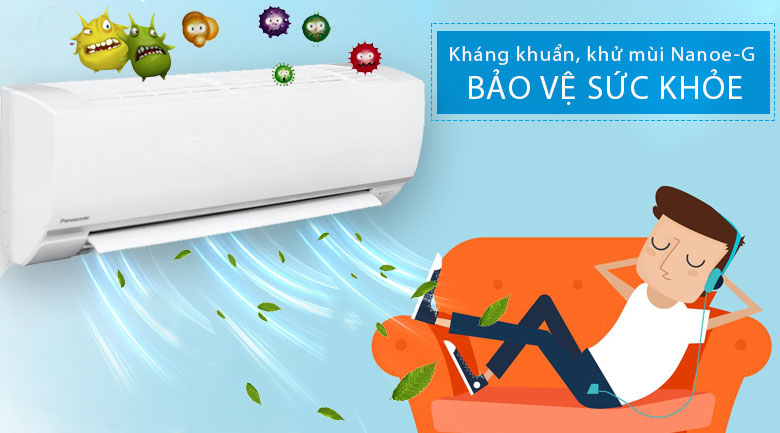 Không khí trong lành, sạch khuẩn với công nghệ Nanoe-G Không khí trong lành, sạch khuẩn với công nghệ Nanoe-G