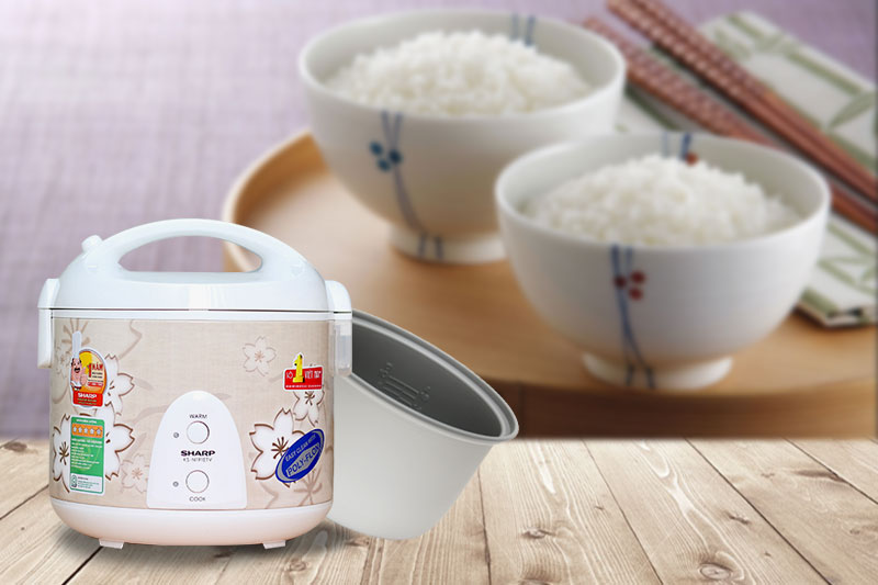 Nồi cơm nắp gài Sharp KS-N191ETV 1.8 lít Nồi cơm nắp gài Sharp KS-N191ETV 1.8 lít