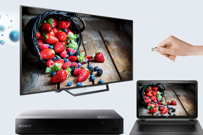 Internet Tivi Sony 40 inch KDL-40W650D - Các tính năng kết nối Internet Tivi Sony 40 inch KDL-40W650D - Các tính năng kết nối