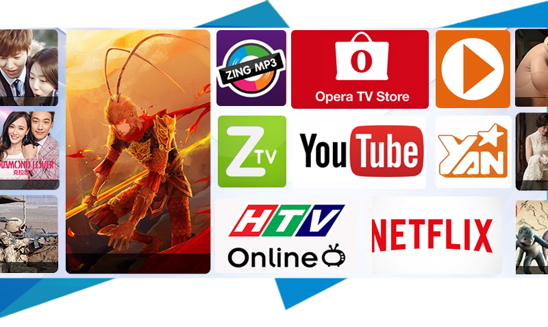 Internet Tivi Sony 48 inch KDL-48W650D - Ứng dụng trên tivi Internet Tivi Sony 48 inch KDL-48W650D - Ứng dụng trên tivi