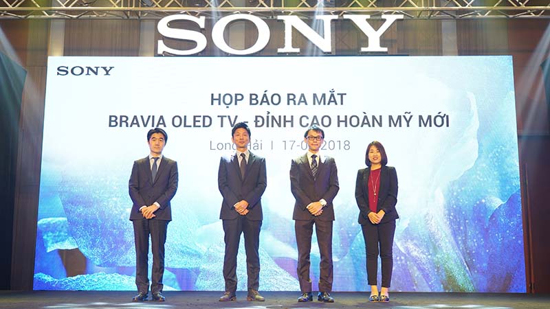 Sony công bố A8F và X9000F tại VN: Thế hệ TV BRAVIA OLED & 4K HDR mới Sony công bố A8F và X9000F tại VN: Thế hệ TV BRAVIA OLED & 4K HDR mới