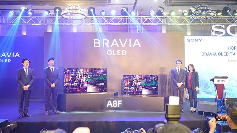 Sony công bố dòng TV A8F Sony công bố dòng TV A8F