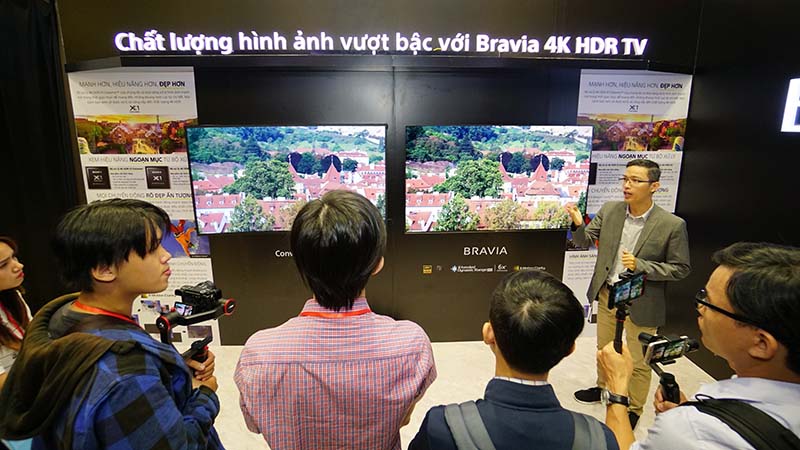 Sony giới thiệu TV mới Sony giới thiệu TV mới