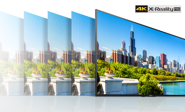 Chip xử lý 4K X-Reality Pro nâng cấp chất lượng hình ảnh Chip xử lý 4K X-Reality Pro nâng cấp chất lượng hình ảnh