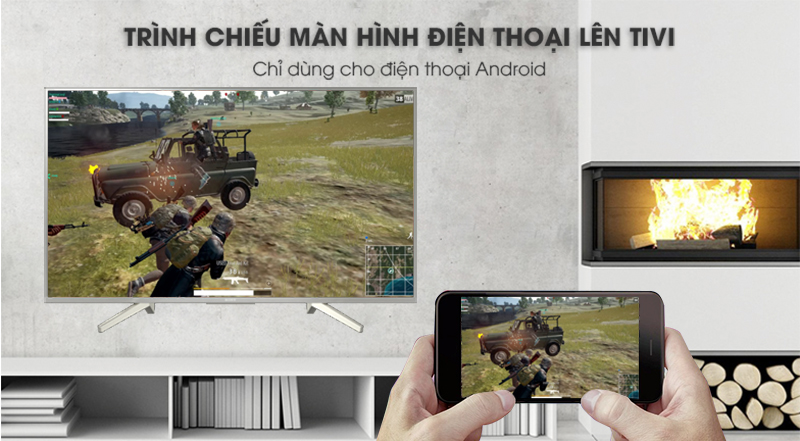 chiếu màn hình điện thoai lên tivi chiếu màn hình điện thoai lên tivi