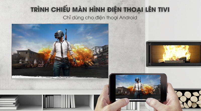 Chiếu màn hình điện thoại lên tivi Chiếu màn hình điện thoại lên tivi