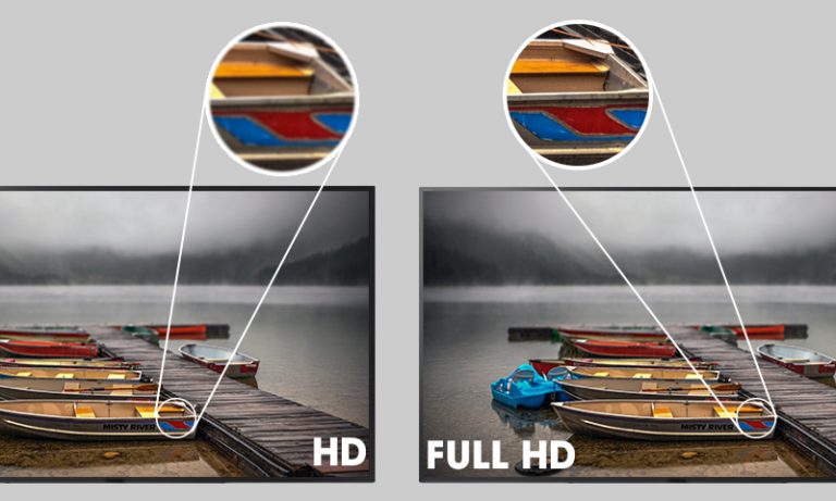 Hình ảnh rõ nét hơn với độ phân giải màn hình Full HD Hình ảnh rõ nét hơn với độ phân giải màn hình Full HD