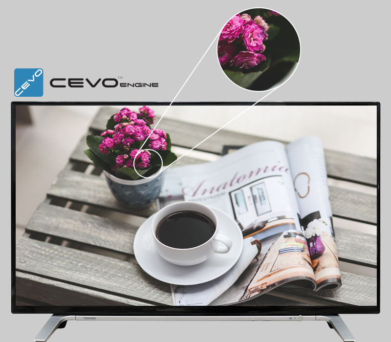 Smart Tivi Toshiba 43 inch 43L5650 - Hình ảnh chi tiết, sống động Smart Tivi Toshiba 43 inch 43L5650 - Hình ảnh chi tiết, sống động