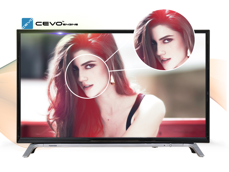 Smart Tivi Toshiba 32 inch 32L5650 - Hình ảnh sắc nét Smart Tivi Toshiba 32 inch 32L5650 - Hình ảnh sắc nét