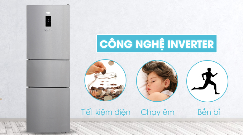Công nghệ Inverter hoạt động êm ái, bền bỉ và siêu tiết kiệm điện Công nghệ Inverter hoạt động êm ái, bền bỉ và siêu tiết kiệm điện