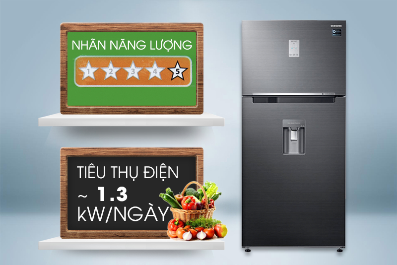 Nhờ điều đó, chiếc tủ lạnh này chỉ tiêu tốn khoảng 1.3 kW điện mỗi ngày Nhờ điều đó, chiếc tủ lạnh này chỉ tiêu tốn khoảng 1.3 kW điện mỗi ngày