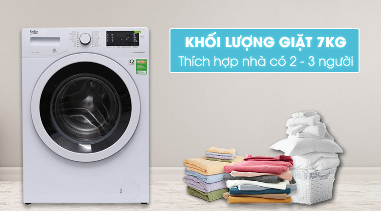 Máy giặt Beko WMY 71083 LB3 với thiết kế hiện đại Máy giặt Beko WMY 71083 LB3