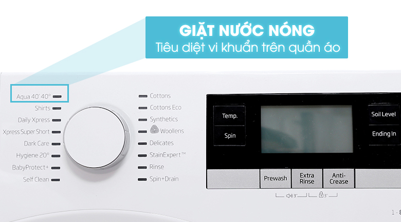giặt nước nóng