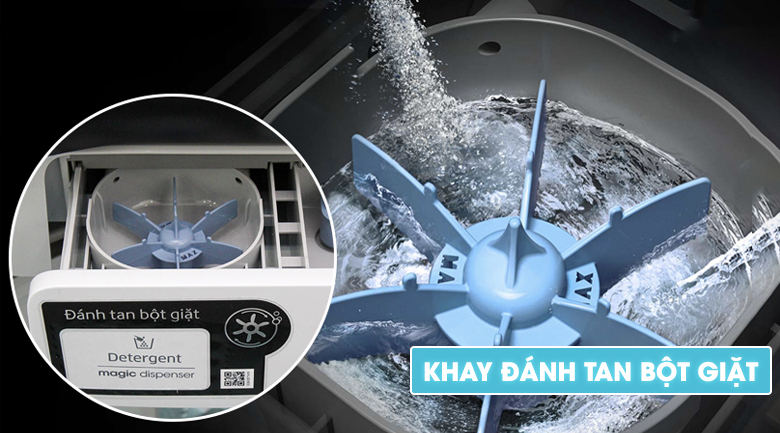 Hộp đánh tan bột giặt Magic Dispenser Hộp đánh tan bột giặt Magic Dispenser