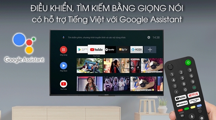 Smart Tivi Sony 4K 43 inch KD-43X86J