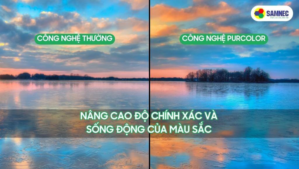 Công nghệ PurColor trên tivi Samsung