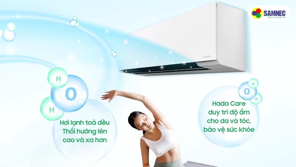 Công nghệ Hada Care của máy lạnh Toshiba Inverter 1 HP RAS-H10E2KCVG-V