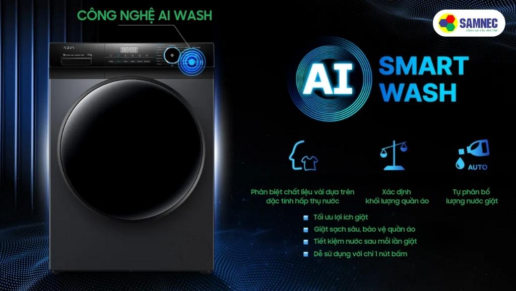 Công nghệ AI Wash trên máy giặt Samsung