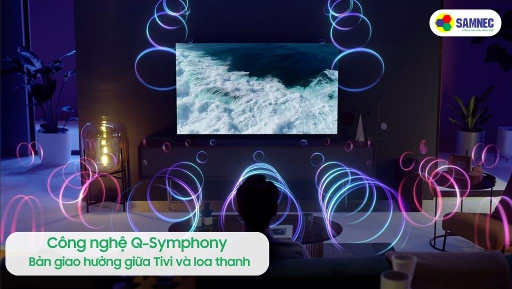 Công nghệ Q-Symphony của Tivi Samsung S95B