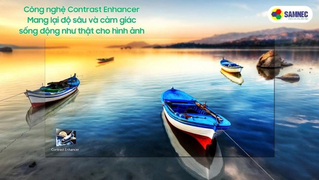 Công nghệ Contrast Enhancer của Tivi Samsung BU8000