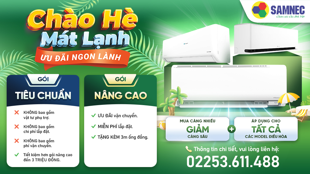 Chào hè mát lạnh - Ưu đãi ngon lành