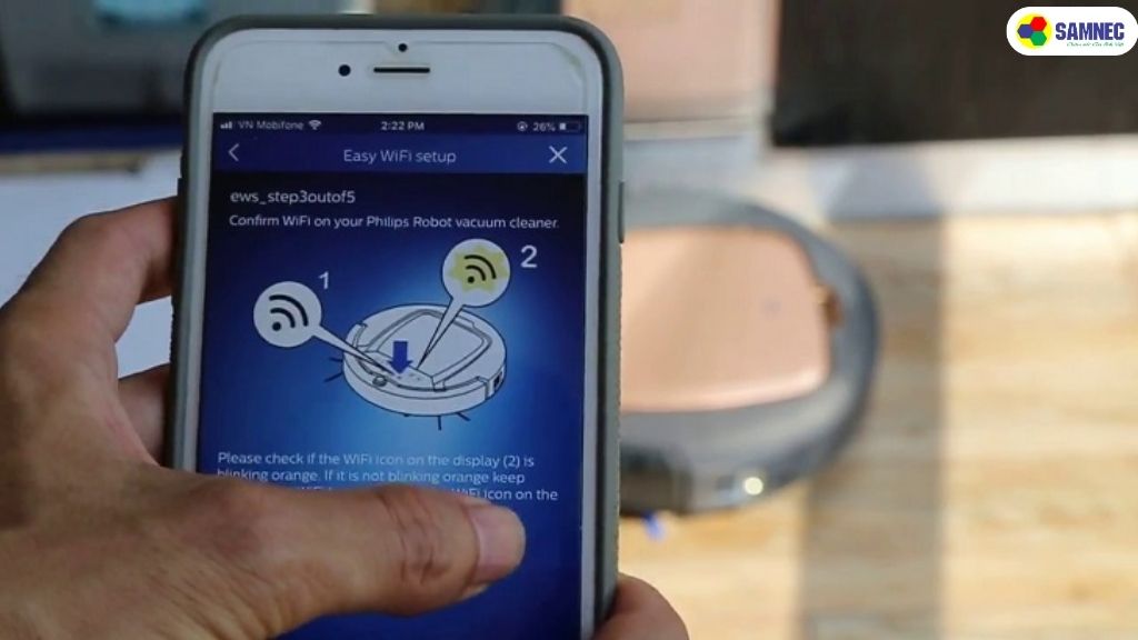 Kết nối robot với một mạng Internet khác