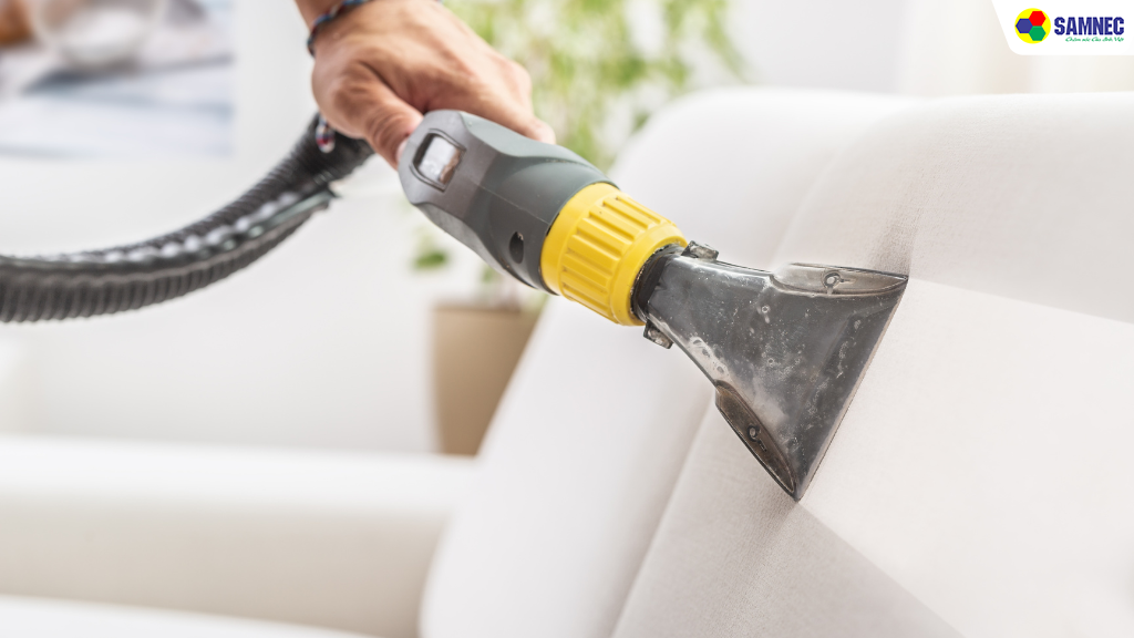Vệ sinh sofa chất liệu nỉ 