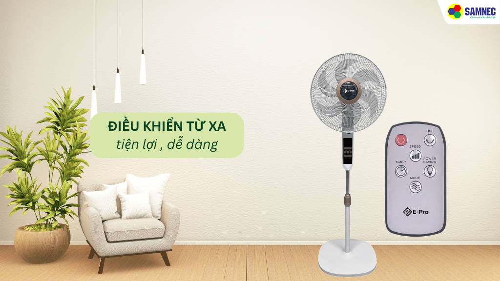Điều khiển dễ dàng từ xa