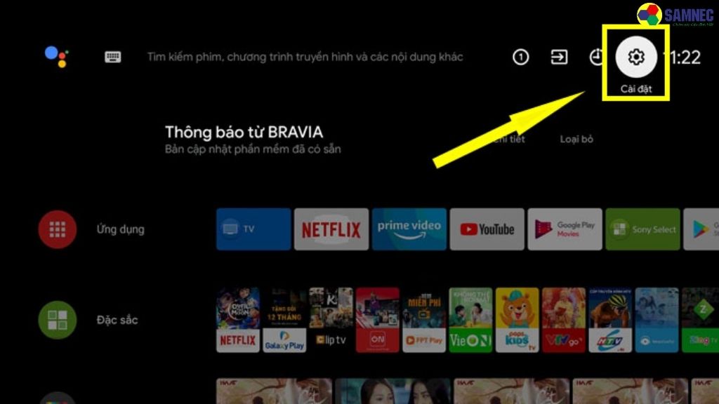  Cách bật chế độ tiết kiệm điện trên tivi Sony&nbsp;
