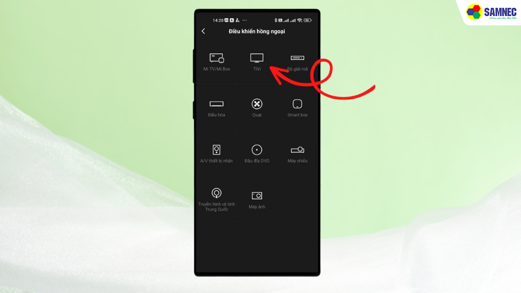 Điều khiển tivi Toshiba bằng ứng dụng trên điện thoại 